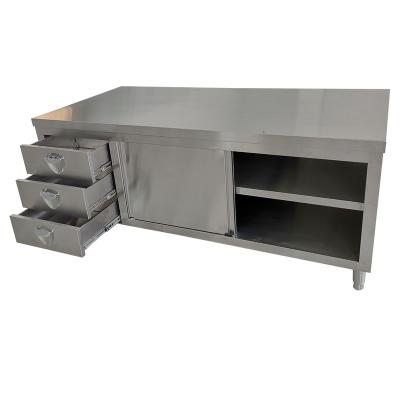 China Desgin Manufacturer Direct Support Modern Custom With Worktable Drawer Thickened Stainless Steel for sale