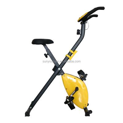 China 2021 Hot Selling Fitness Folding Magnetic Exercise Bike Home Use for sale