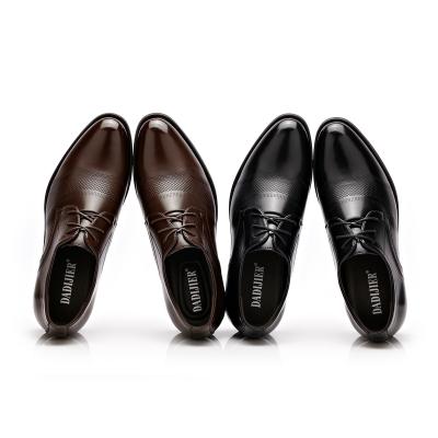 China Anti-odor Formal Shoes for Men Genuine Leather Men's Dress Shoes zapatos de cuero Para hombres for sale