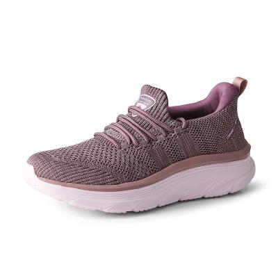 China Comfortable and dry women's shoes comfortable and dry lace flat sports shoes women black purple flat shoes ladies for sale