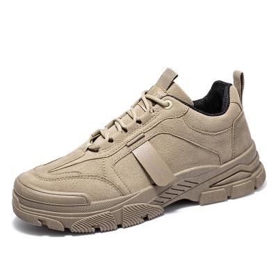 China Outsole Brown Non-slip Professional Non-slip Khaki Sneaker Manufacturing Tide Casual Shoes For Man for sale