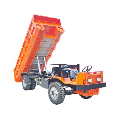 China High Quality Four Wheel Drive Cargo Dumper / Mini 4 Wheeler Mining Mini Dumper Trucks For Sale < 4L en venta