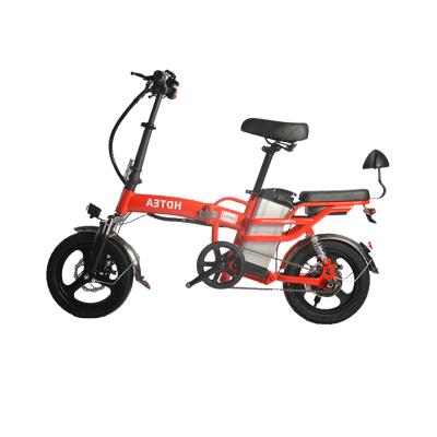 중국 Wholesale High Quality Red Electric Folding Bike From Chinese Manufacturer High Carbon Steel 판매용