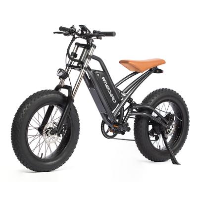 China 2021 Steel Quality Brand Design Full Suspension Road Mid Drive Heavy Duty Electric Off Road Bicycle for sale