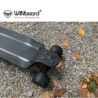 China Adult WINboard XR mini off road hub wheels 40kmh speed drop deck 14AH battery electric skateboard in factory wholesale for sale