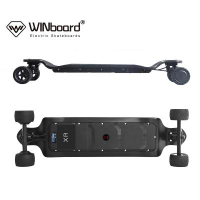 China Adult WINboard Off Road Quick Long Cheap 4 Wheel Electric Board For Adult for sale