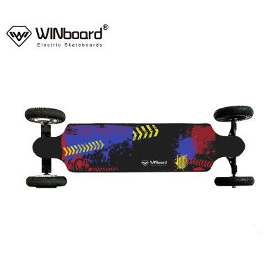 China Adult WINboard GTM CROSS 10S4P 14AH Battery 8 Inch 1000w Hub Motorized Big Torque All Terrain Off Road Electric Skateboard for sale