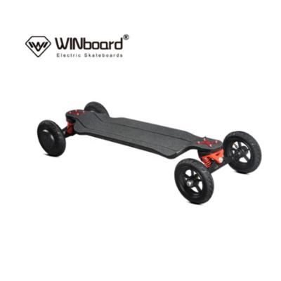 China Adult WINboard 2020 Super Powerful Big On Road Off Road Training Dual Mountain Electric Skateboard For EU for sale