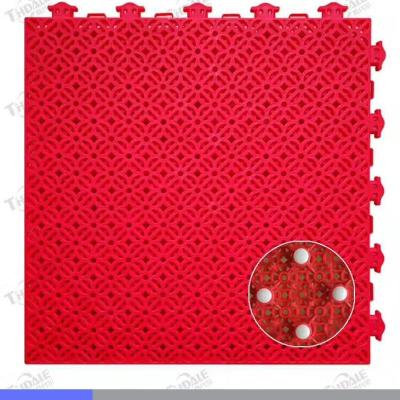 China Modern Exit Door PP Flooring Professional Removable Sport Flooring for sale