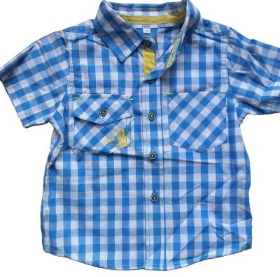 China Baby boy sustainable cotton shirt for kids clothing for sale