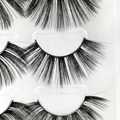 China Wholesale 18mm Long Natural Factory Direct Sale Fake 3d Mink Eyelashes for sale