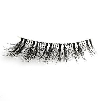 China Original Handmade Transparent Hair Winged Spike Mink Eyelash High-End Products Wave Design Terrier New Listing for sale