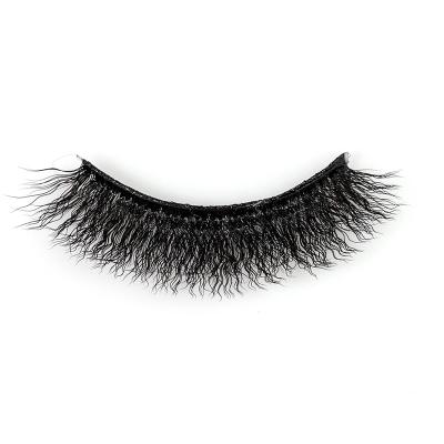 China 2021 Original Handmade Transparent Mink High-End Products Hair 3d Eyelashes Criss-Cross Design Wave Eyelashes for sale