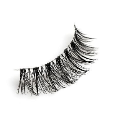 China Original Handmade Transparent Hair Mink Eyelash Meiya High-End Products Hot Selling Terrier Design Wave Crisscross for sale