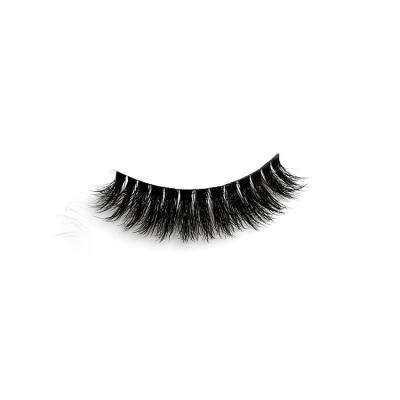 China New 100% 13mm 3d Mink Eyelashes Hand Made Wispy Feather Developed False Eyelashes for sale