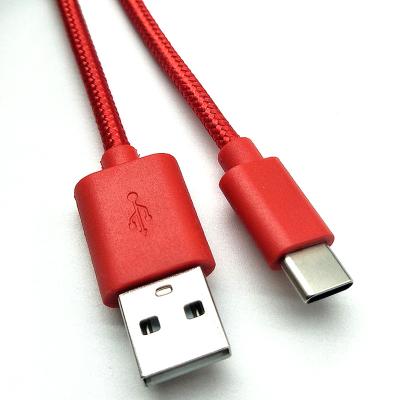 China Type c usb mobile phone factory production kabel cable fast charging nylon type 100w braided for sale