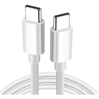 China Mobile Phone 1meter 60W 3A Premium Fast Charging PD USB Type C To USB Type C Cable For iPad Phone Tablet for sale