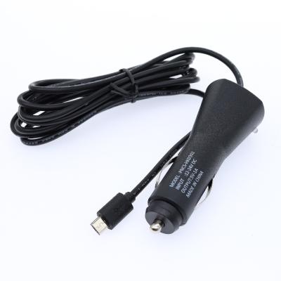 China 1.5M 12V 24V Industrial Car Cigarette Lighter 5V 12V 1A 2A 3A Power Cable Car Cigar Charger With Micro USB For GPS for sale