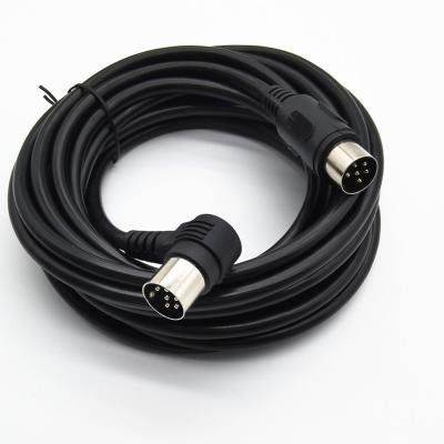 China Hot Selling Camera 6 Pin Din Midi Cable 6PIN DIN Macho A macho 5meter controlador interfaz cable for sale