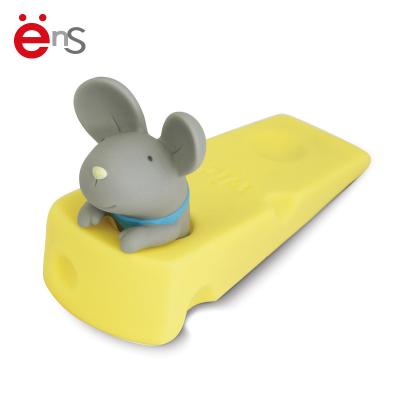 China Modern Plastic Material Mic Shaped Door Stopper Animal From ENS for sale