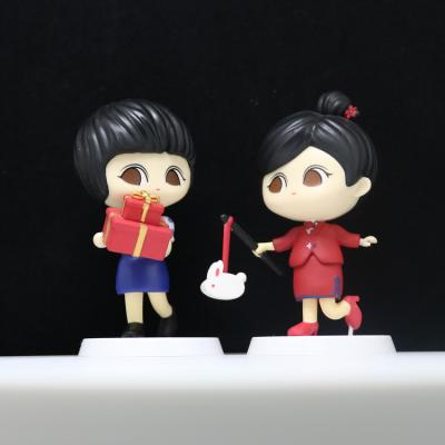 China Cartoon Toy Factory Custom 3D Action Figure Toy Custom Ice Cream Action Figure for sale