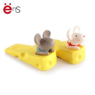 China ENS Door Stop Modern Decorative Cute Mouse Shaped Door Stopper for sale