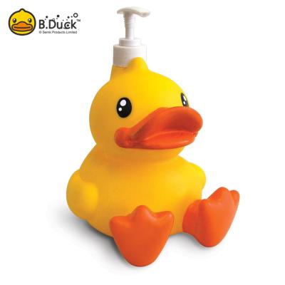 China Foam Soap Dispenser B. DUCK Hot Sale Lovely Duck Shaped Type Soap Press Dispenser for sale