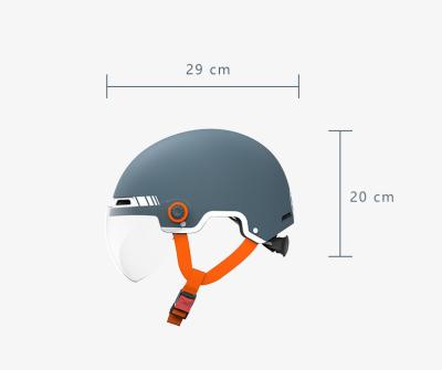 China Safety Helmet Adult Cycling Helmet - 56-63cm) Universal Adult's Mountain Bike Helmet Skate Scooter and Bicycle Helmets (With Removable Sun Visor for sale