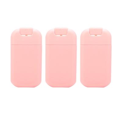 China Non Spill 20ml 30ml Hot Sales Adjust Shape Travel Portable Rose Refillable High Quality Credit Card Perfume Spray Bottle for sale