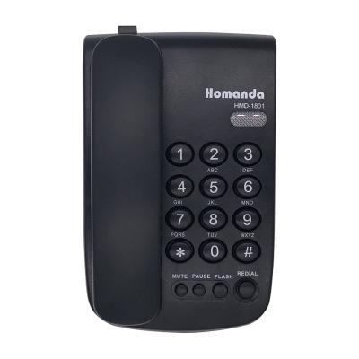 China Home/Office/Basic Cheap Phone Trimline Slim Wall Mount Telephone Set Land Line Phone Business Manufacturer for sale