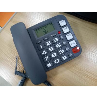 China Big Button Clarity Alto Phone Big Button Severe Hearing Loss Amplified Tethered Cell Phone Phone For Older Big Buttons for sale