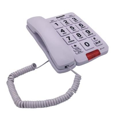 China Home/Office/Senior Phone Factory Price Seniors Big Button Waterproof Big Extension Telephone Memory Keys In Tethered Phones for sale