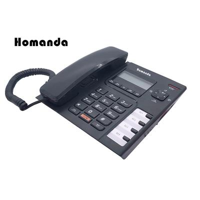 China Home/Office/Business Military Desk Phone Models LCD Shine Memorabilia Land Line Phone For Office for sale