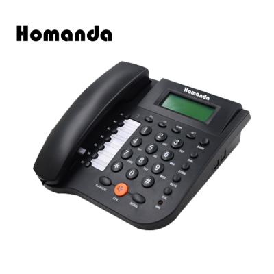 China Home Desk Phone/Office Home Desk Landline Blacklight Basic Telephone LCD Telephone with Caller ID for sale