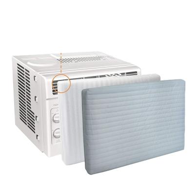 China Home Wholesale Air Conditioner Cover Dust Cover Air Conditioner Cotton Cleaning Vertical Clip Cover Indoor for sale