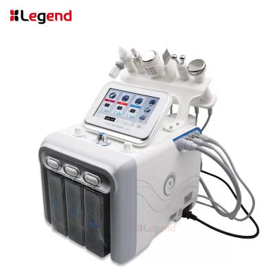 China 2022 hot production DEEPLY CLEANING 6 in 1 Water Jet Aqua Facial Hydra Dermabrasion Hydra Dermabrasion Machine Machine for sale