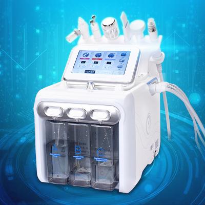 China DEEPLY CLEANING 2021 Best 6 In 1 Beauty Portable Microdermabrasion Skin System Facials Hydra Dermabrasion Machine for sale