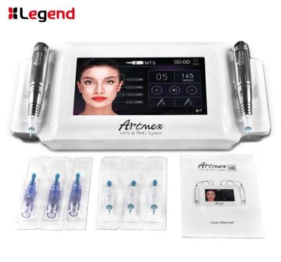 China Permanent Semi Permanent Tattoo Machine MTS/PMU Makeup Machine For Eyebrow Lip Beauty Artmex V8 for sale