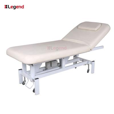 China Beautiful 2019 Newest Appearance Massage Bed Beauty Bed Cheap Facial Salon Furniture Electric Facial Bed For Sale for sale