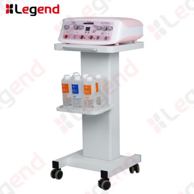 China Easy Movable Trolley Metal Cheap Metal Mini Desktop Salon Hair Hairdressing Stainless Steel White Beauty Trolley for sale