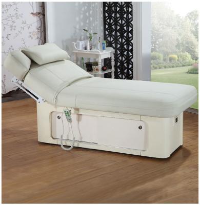 China Modern High Quality Cosmetic Facial Bed Adjustable Hydraulic Facial Bed Salon Facial Bed for sale