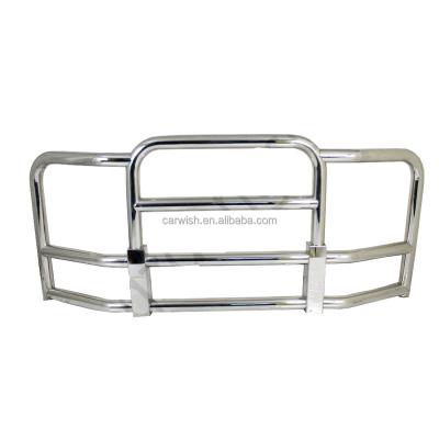 China Stainless Steel Deer Guard Semi Trucks Bumper Guard For Volvo Vnl 04-14 Freightliner Cascadia 07-14 for sale