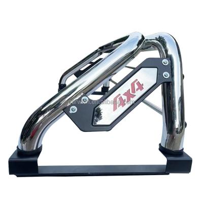 China L200 Sports Power Stainless Steel Pickup 4X4 Top Selling Roll Bar For Hilux Revo Roll Bar for sale