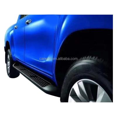 China Universal Sports Off Road Car Accessories Steel Side Step Running Panel For 4x4 Pick Up Truck Toyota Hilux Revo for sale