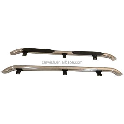 China Sports stainless steel nerf bar door side steps pedals car running boards for TOYOTA hilux limited 2010 to 2021 for sale