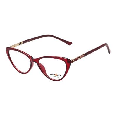 China Hot Selling Fashion MONOCLE Fashion Eyewear Rectangle Tr90 Square Square Frame Glasses Optical Frames In Stock for sale