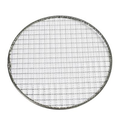 China Food Grade Modern High Standard Stainless Steel BBQ Mesh Grilling Net For Camping Portable Picnic for sale