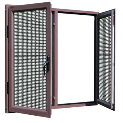 China Black Color Stainless Steel Security Square Mesh Window And Door Usage Of Oxidation Resistance for sale