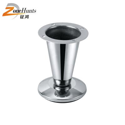 China SMOOTH Chrome Metal Legs Furniture Factory Price New Products Wooden Coffee Table Leg for sale