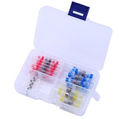 China 50/100 Pcs Solder Joint Wire Connectors, Waterproof Insulated Heat Shrink Butt Connectors Terminals Electrical Wire Connectors SST Series for sale